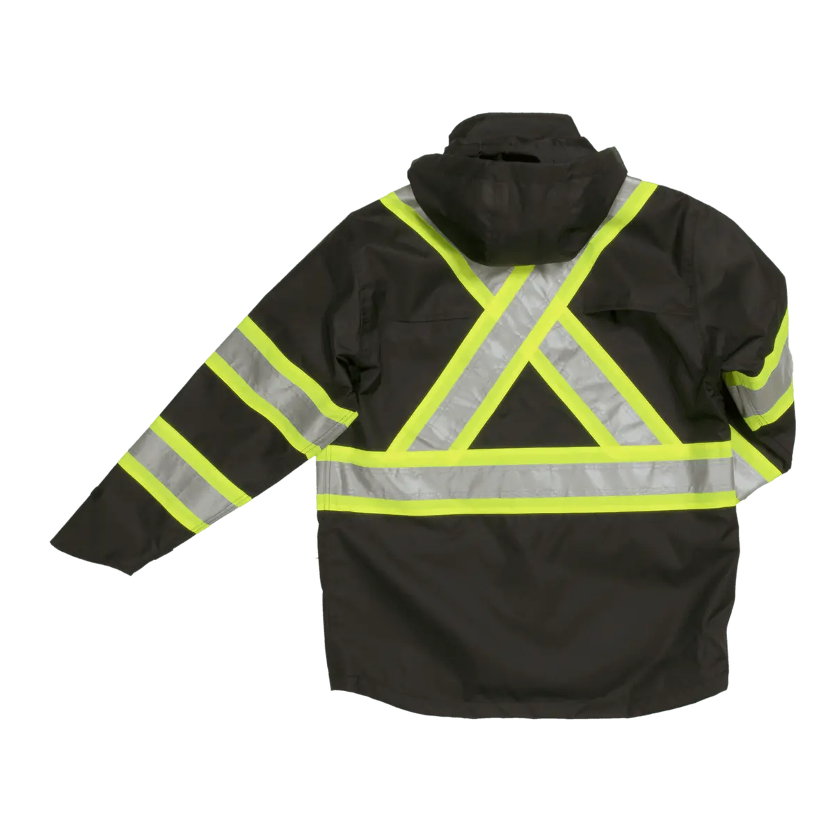 Safety Rain Jacket - Black 2