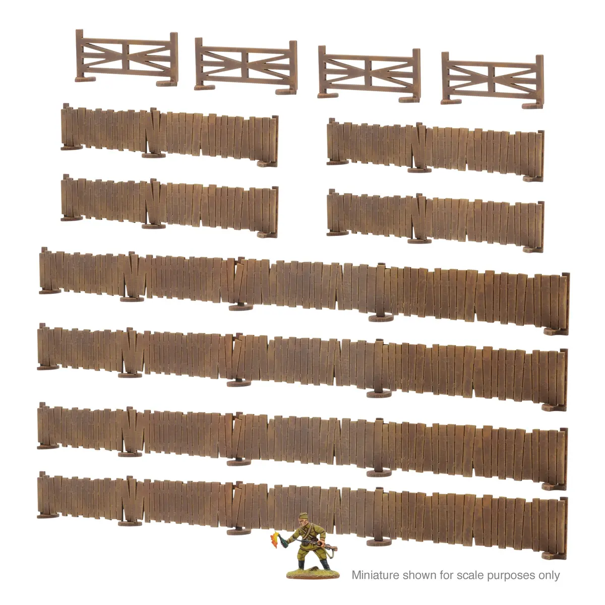 Assorted Panelled Fences (28Mm) 1