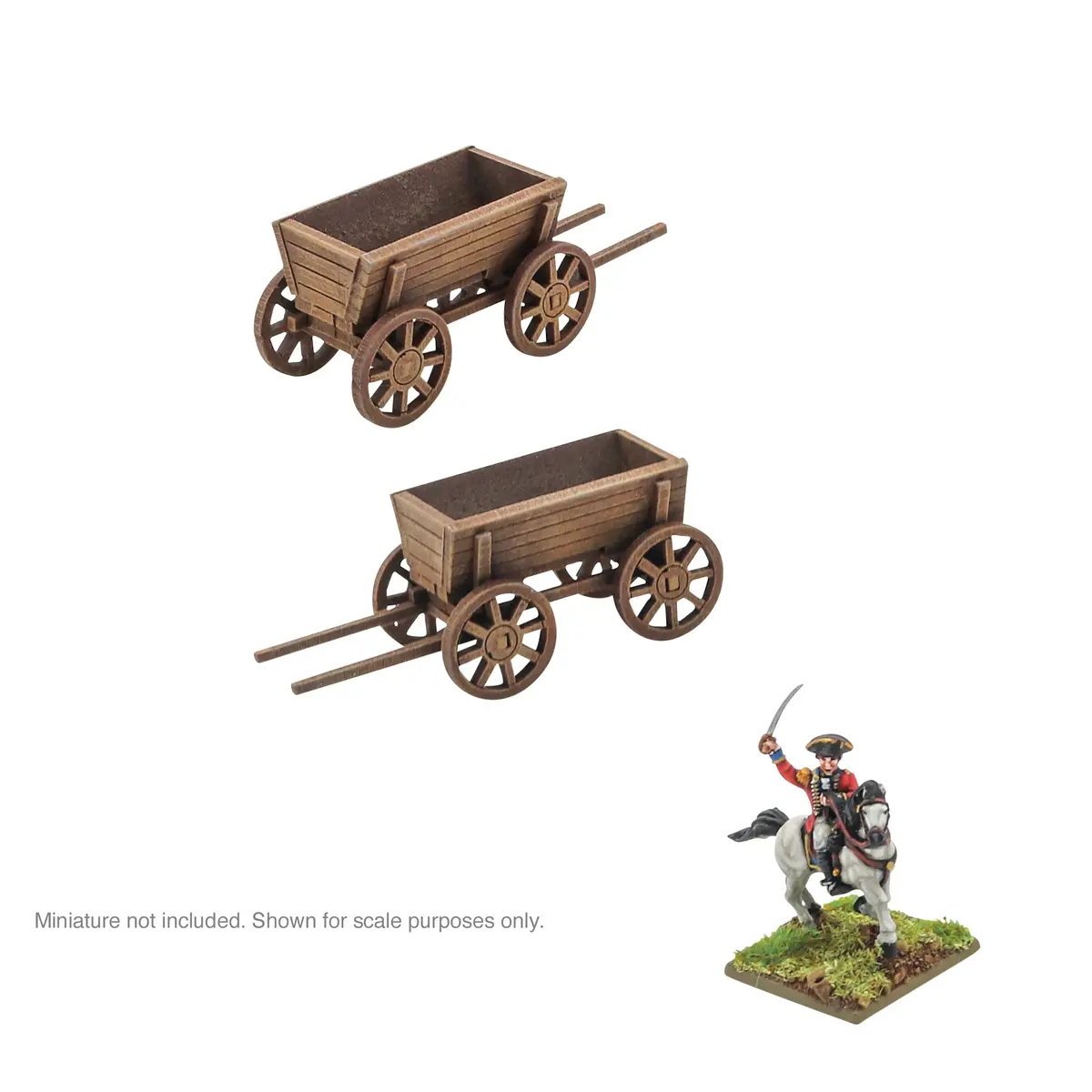 Black Powder Epic Battles: Revolution! - Pack Of 2 Carts (15Mm) 1