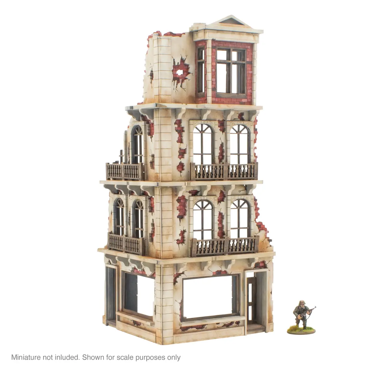 City In Ruins - 4 Storey Building Corner (1) 1