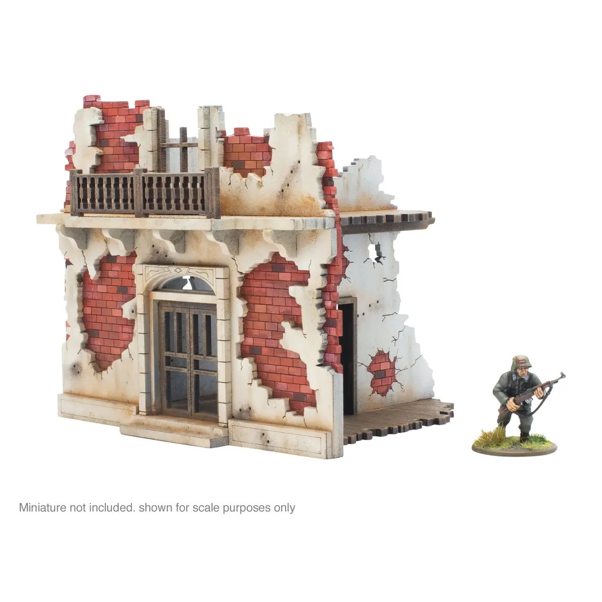 City In Ruins - Single Storey Building Facade (1) 1