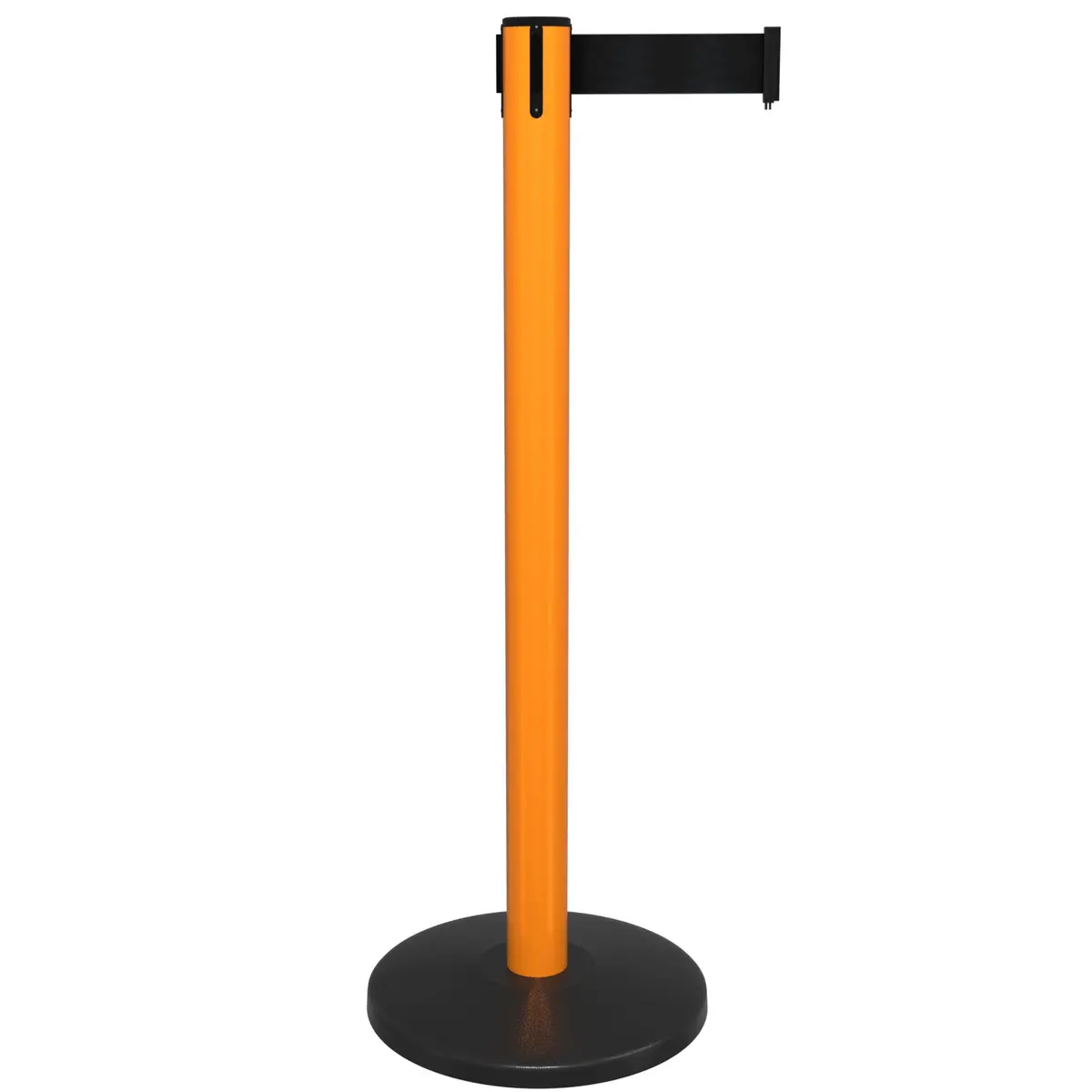 Yellow Retractable Belt Queue Barrier,Stanchion 2