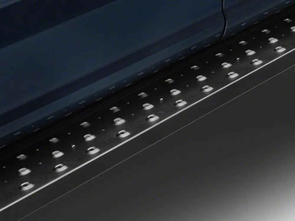Barricade Rattler Running Boards; Black (17-25 F-350 Super Duty Supercrew) 2