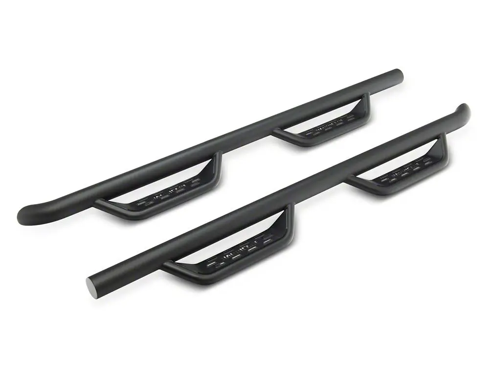 Barricade Tubular Drop Steps with Fine Textured Black Finish for 2017–2025 Ford F-350 Super Duty SuperCab