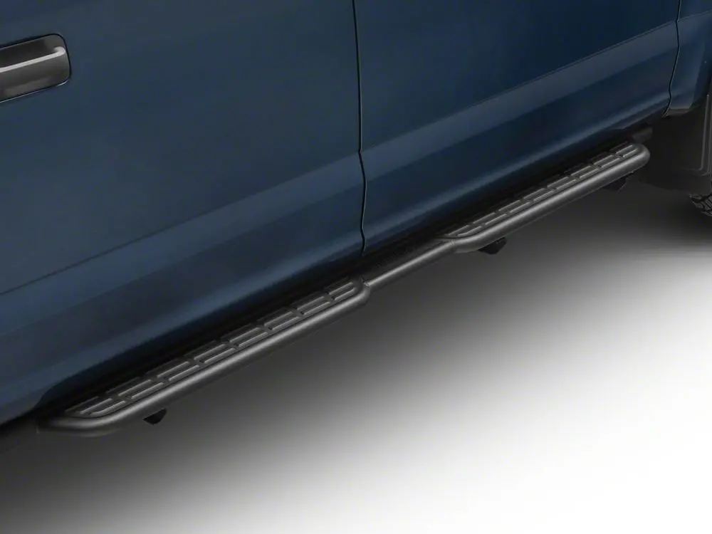 Barricade Formed Heavy-Duty Textured Black Running Boards for 2017–2025 Ford F-350 Super Duty SuperCrew