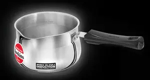 Hawkins 1/1.5 Litre Tpan, Stainless Steel Tea Pan, Induction Sauce Pan, Chai Pan, Small Pan, Silver (Sst10) 2