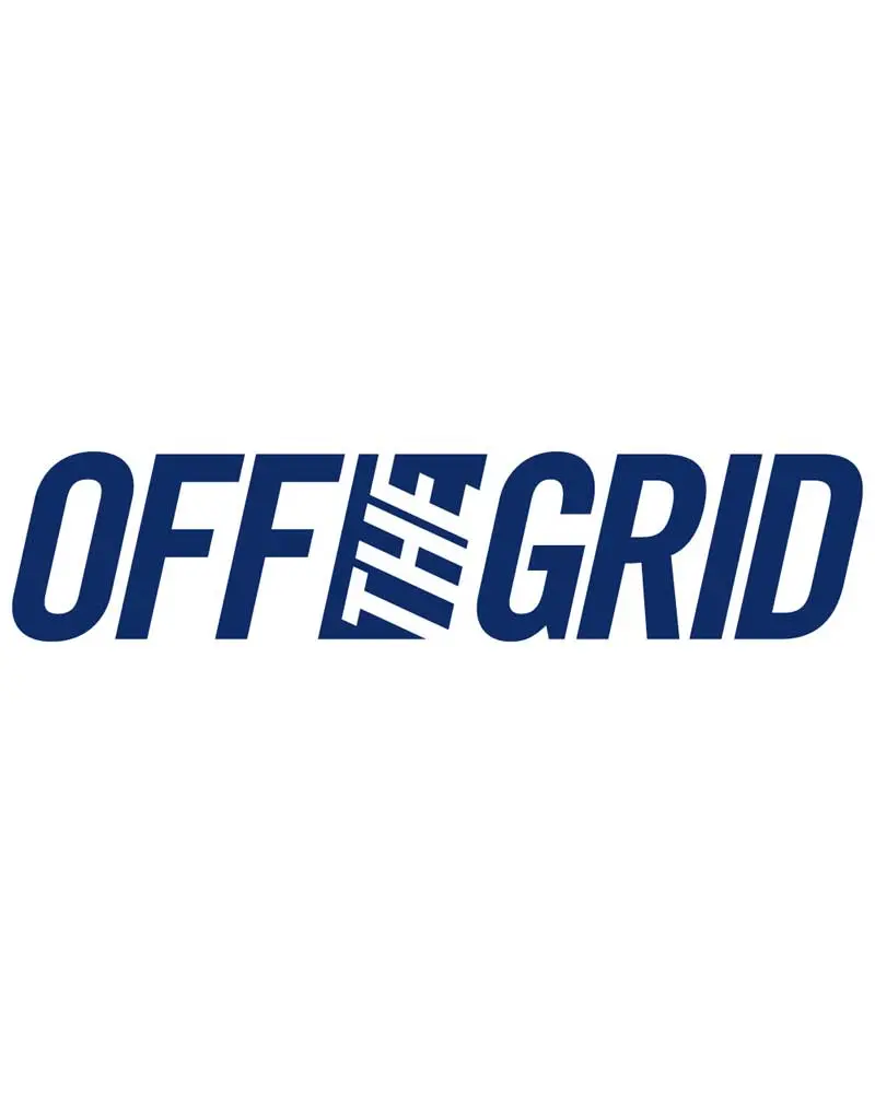 Off The Grid Solid Logo Decal - 7 Colors 12