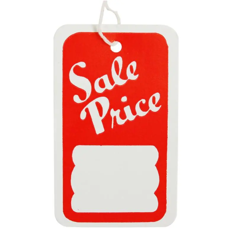 Sale Price Tag (Box Of 100) 1