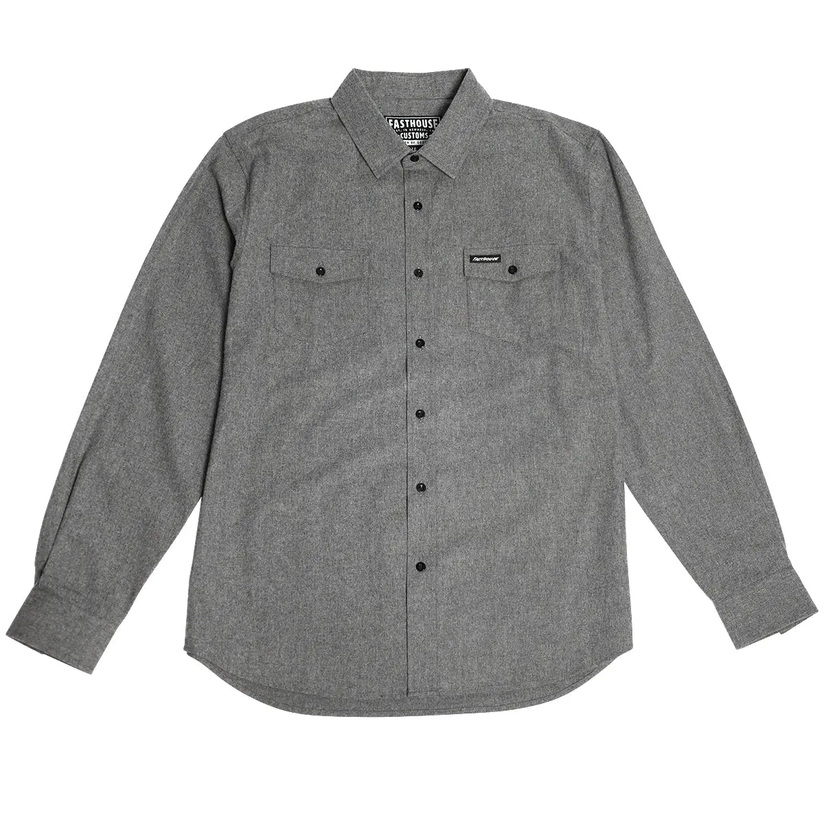Saturday Night Special Flannel - Charcoal Heather 1