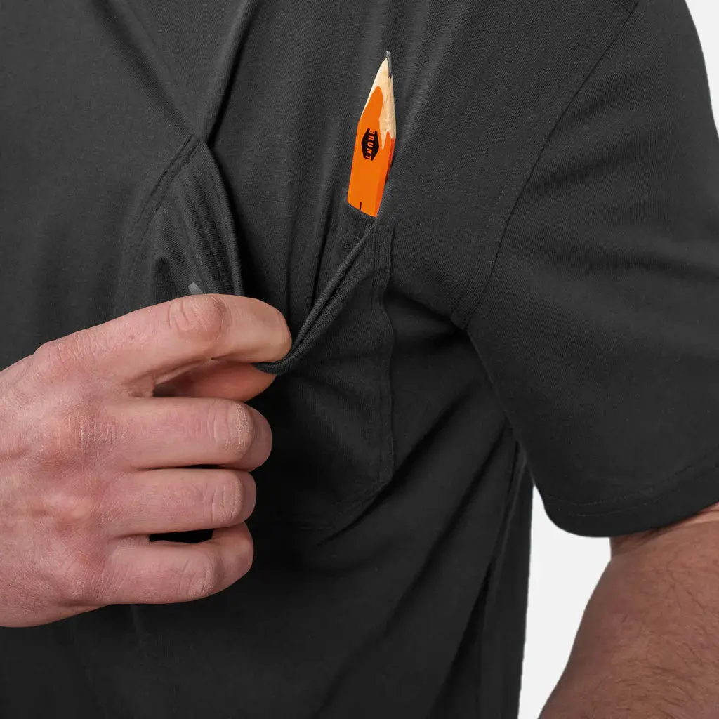 The Martin Pocket Tee- Black 4