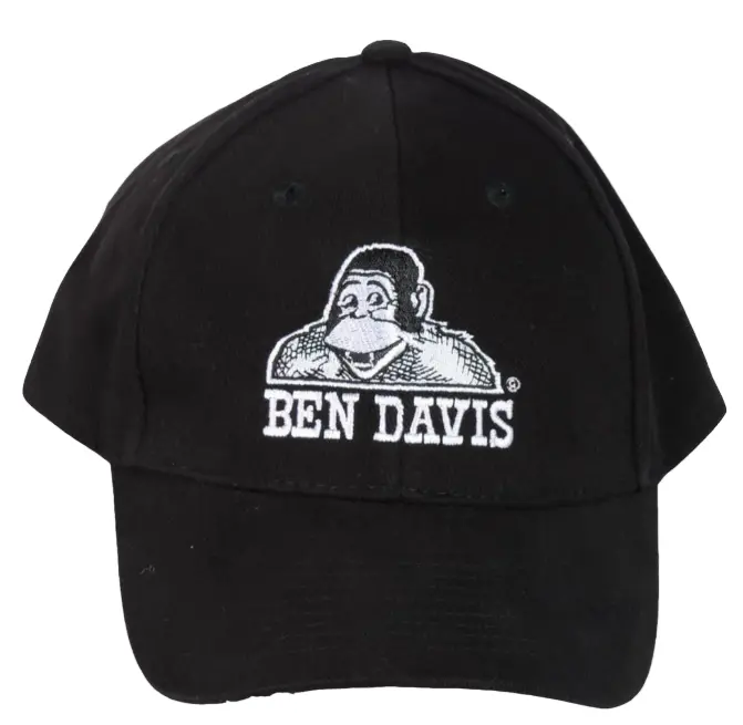 Embroidered Baseball Cap - White 1