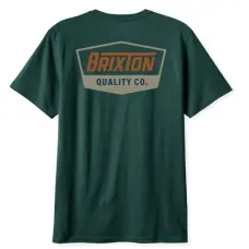 Regal S/S Standard Tee - Deep Emerald/Rust/Sand 1