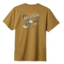 Keller S/S Standard Tee - Dijon Worn Wash 1