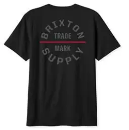 Oath V Ss Standard Tee, Black/Charcoal/Dark Red 3