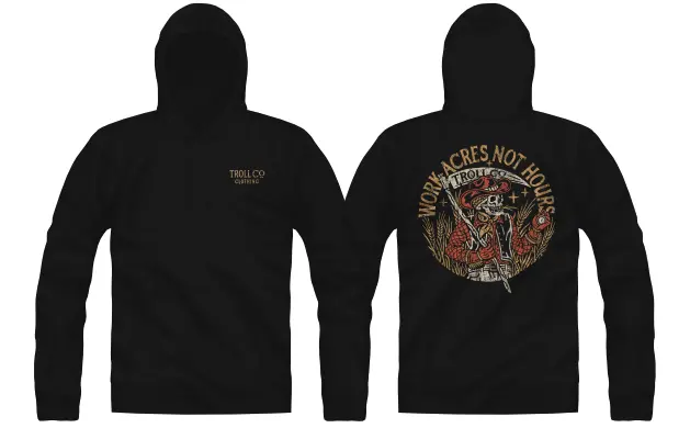 Work Acres Hoodie - Black 1
