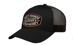 Dhcm Model T Curved Bill Snapback Hat - Black 1