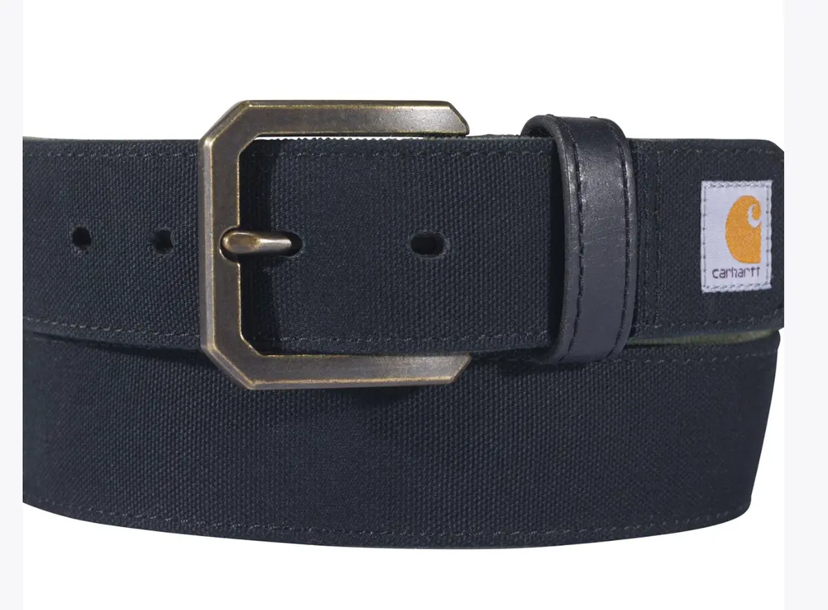Canvas Duck Belt- Black 1