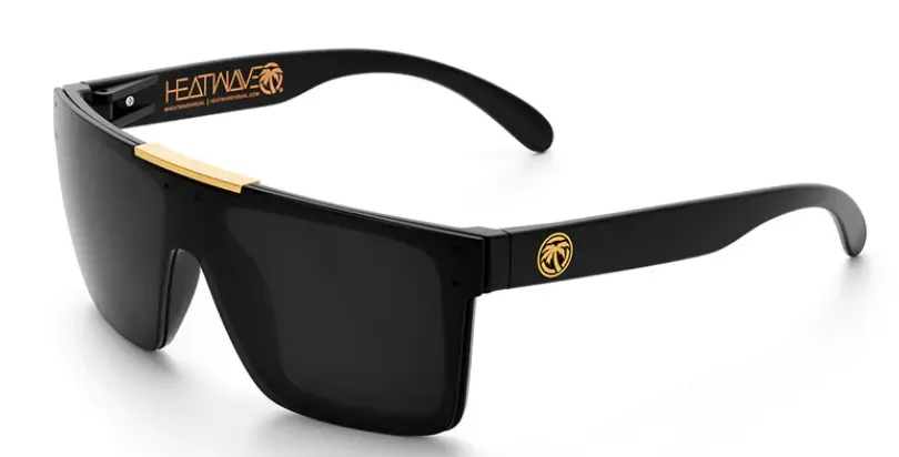 Quatro Z87 Black/Gold Bar - Black Lens 1