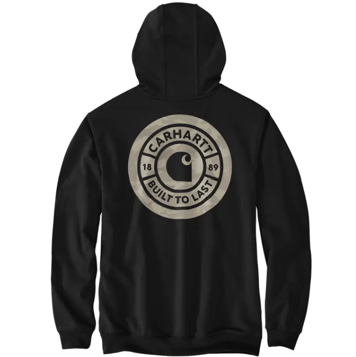 Sawyer Camo Sweatshirt- Black 1
