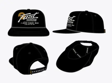 Sunset Hat - Black 1