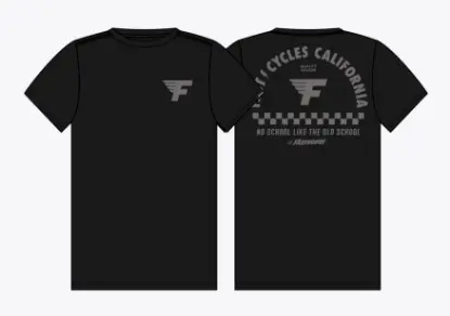 Fast Cycles Ss Tee - Graphite Black 1