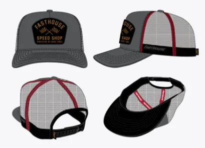 Crossroad Hat - Dark Grey 1