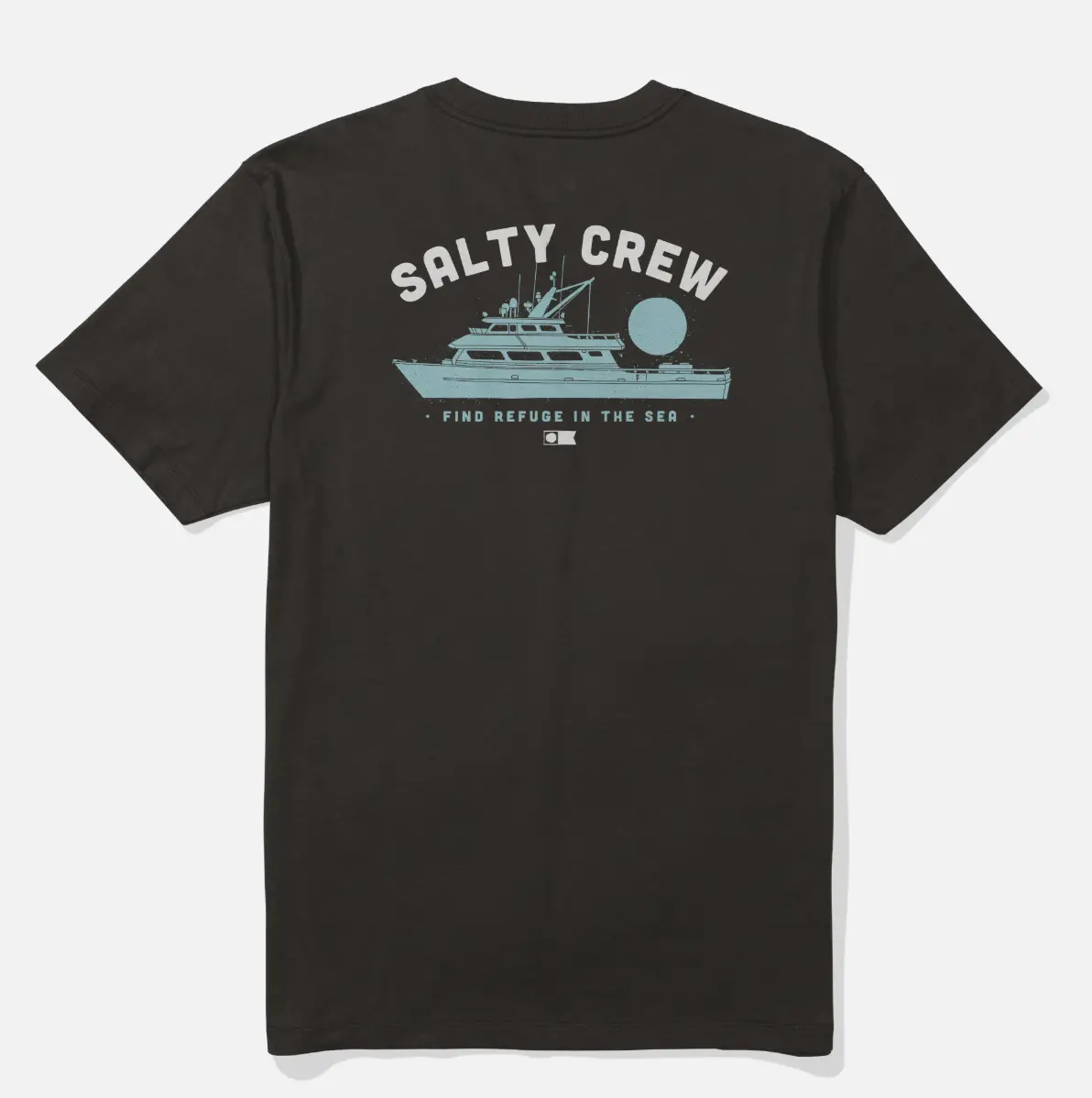 Overnight Ss Tee- Black 1