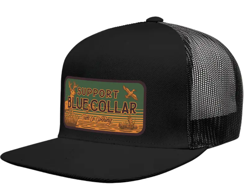 Sbc Barricade Good Sport Flat Brim Trucker- Black 1