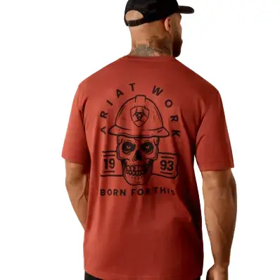 Rebar Cotton Strong Hardhead T-Shirt- Brandy Snifter 1
