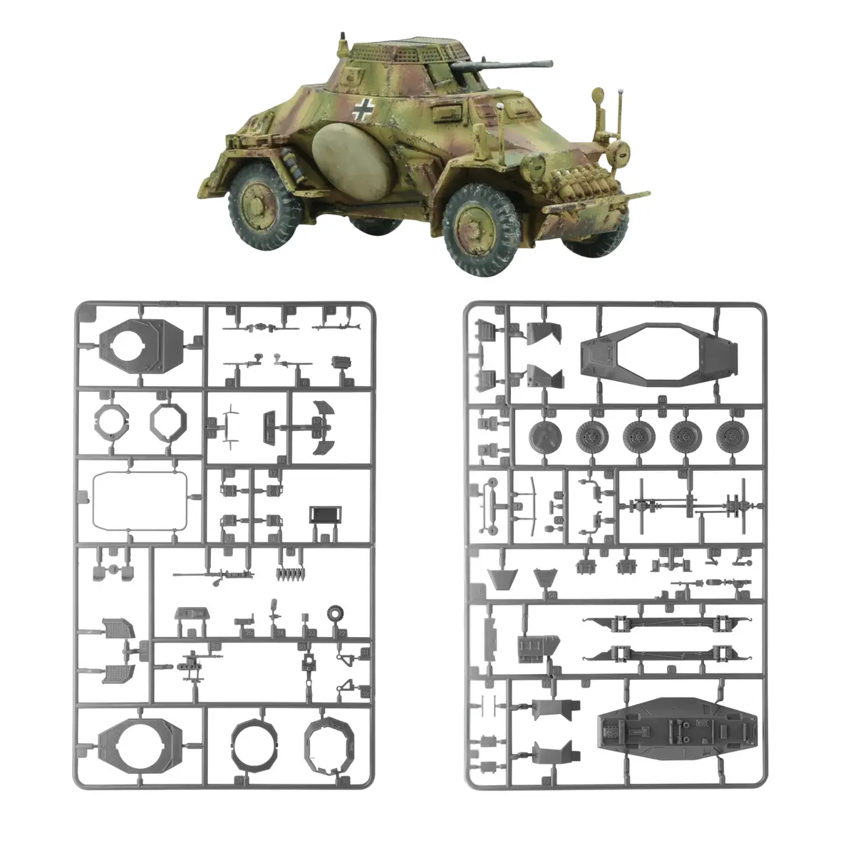 Sd.Kfz 222/223 - Frames Only 1