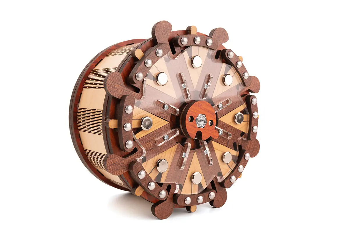 Steuerrad Puzzle Box - Sequential Puzzle 1