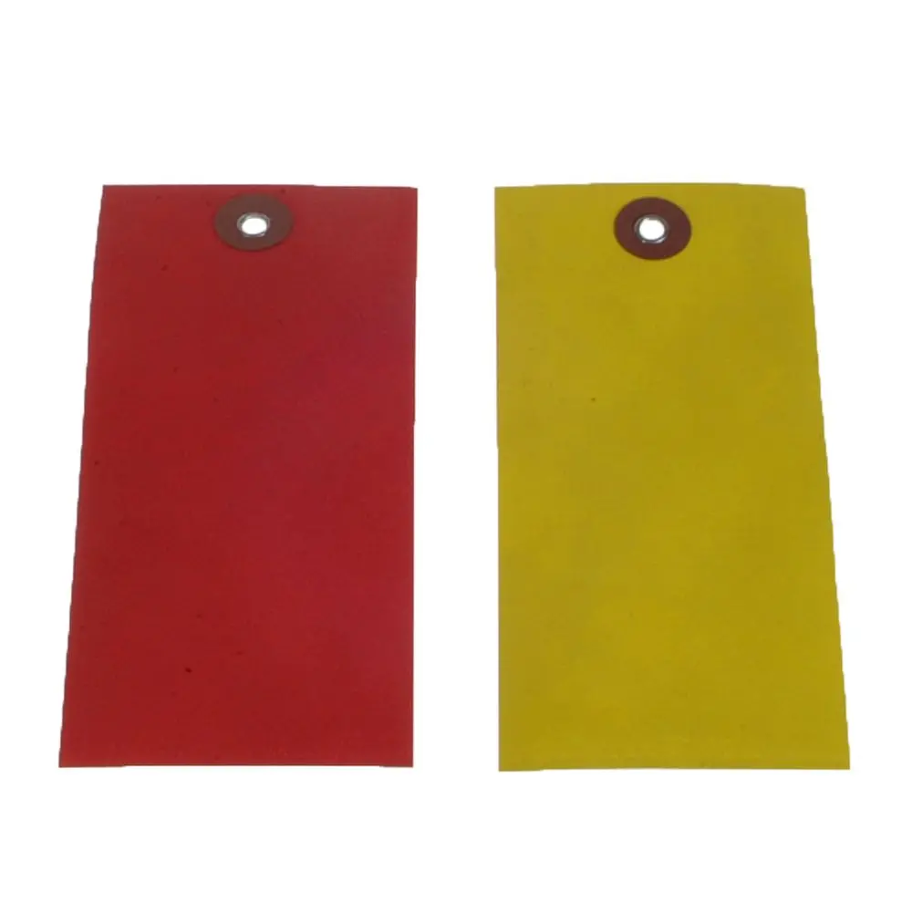Size #5 Fluorescent Tyvek Tags (100/Pack) 2 Colors 1