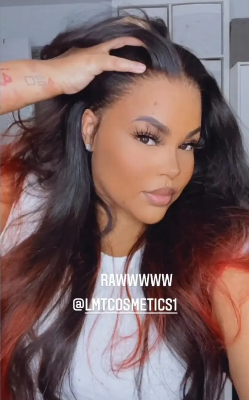 Straight 13X4 Raw Lace Frontal 7