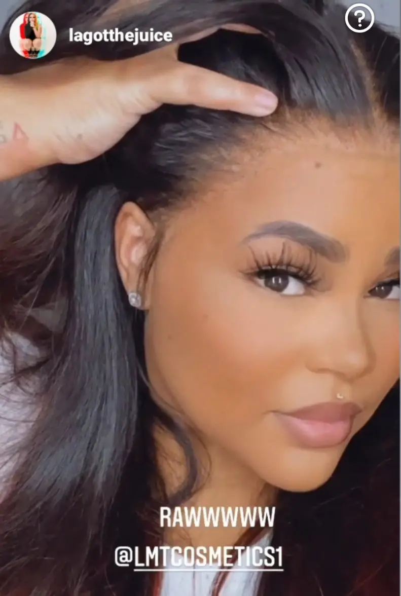 Straight 13X4 Raw Lace Frontal 2