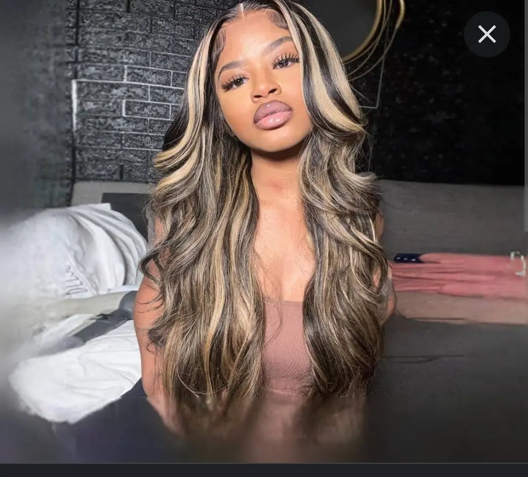 13X6 Blonde Highlight 24In 1