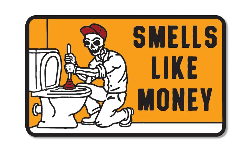 Smells Like Money Sticker - 3In 1