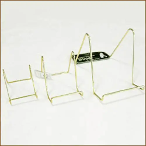 Smooth Brass Wire Stand - 3 Sizes 1