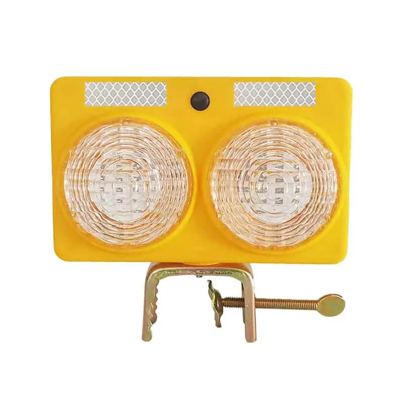 Solar Warning Flash Light For Barricades,Traffic Cones And Posts 1