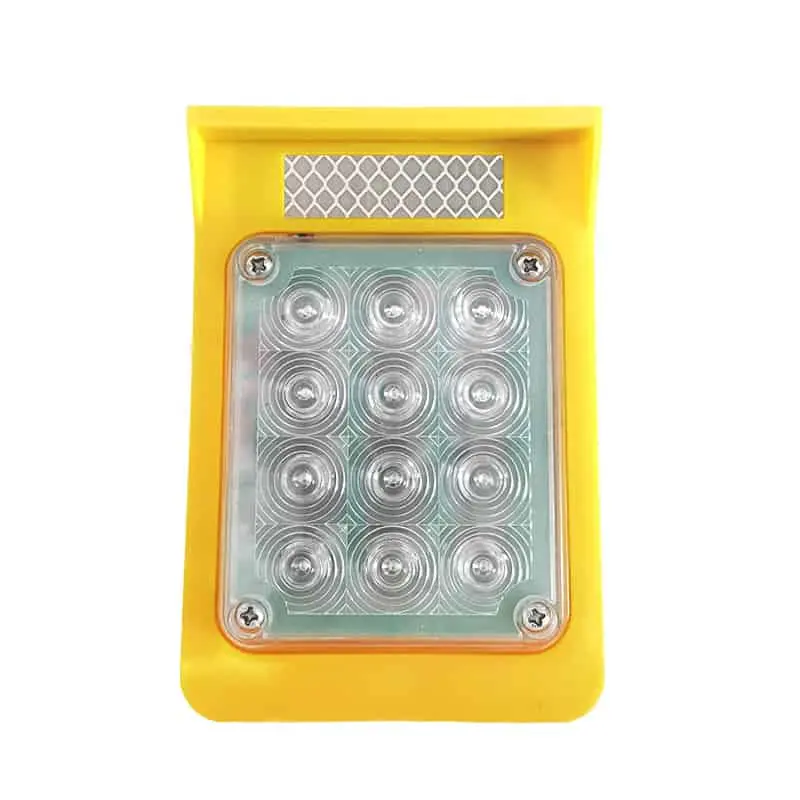 Solar Warning Light For Traffic Cone & Guardrail 1