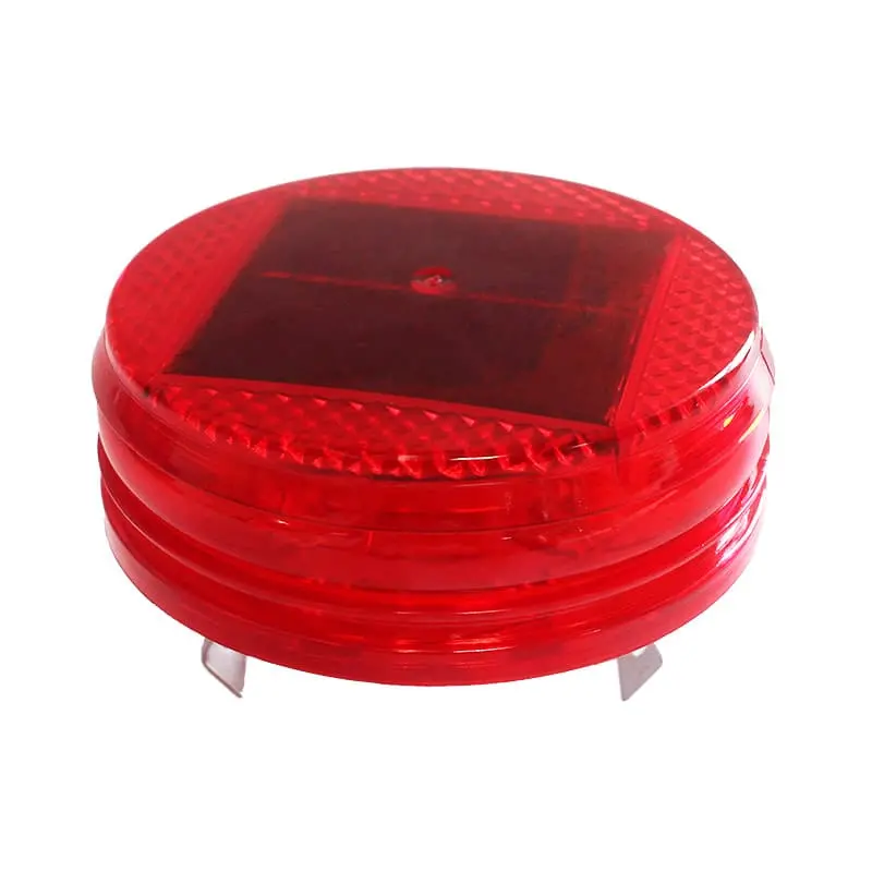 Solar Powered Barricade Warning Light For Traffic Cone 1