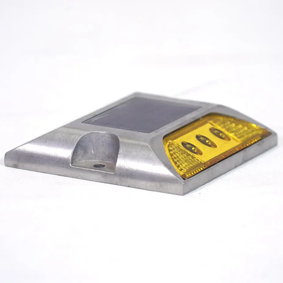 Aluminum Solar Road Stud Pavement Marker Jw-Srs-003A 2