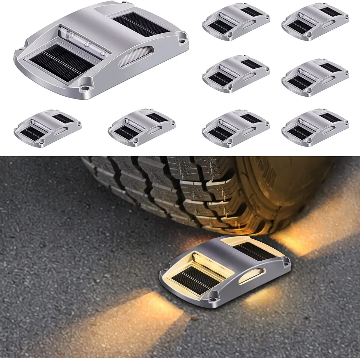 Solar Road Stud,Step Lighting For Lane|Dock|Yard|Garden 1