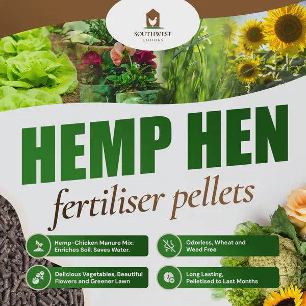 Hemp Hen Fertiliser Pellets 1