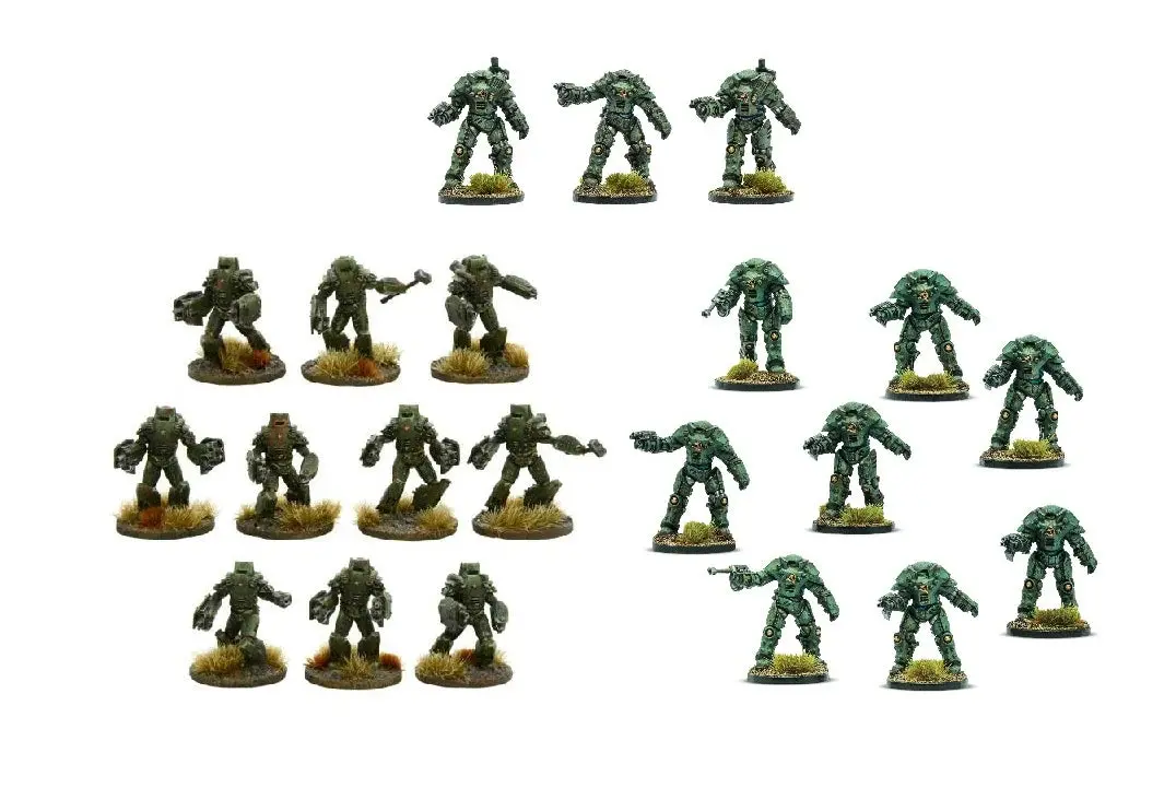 Soviet Bloc Heavy Infantry Platoon 1