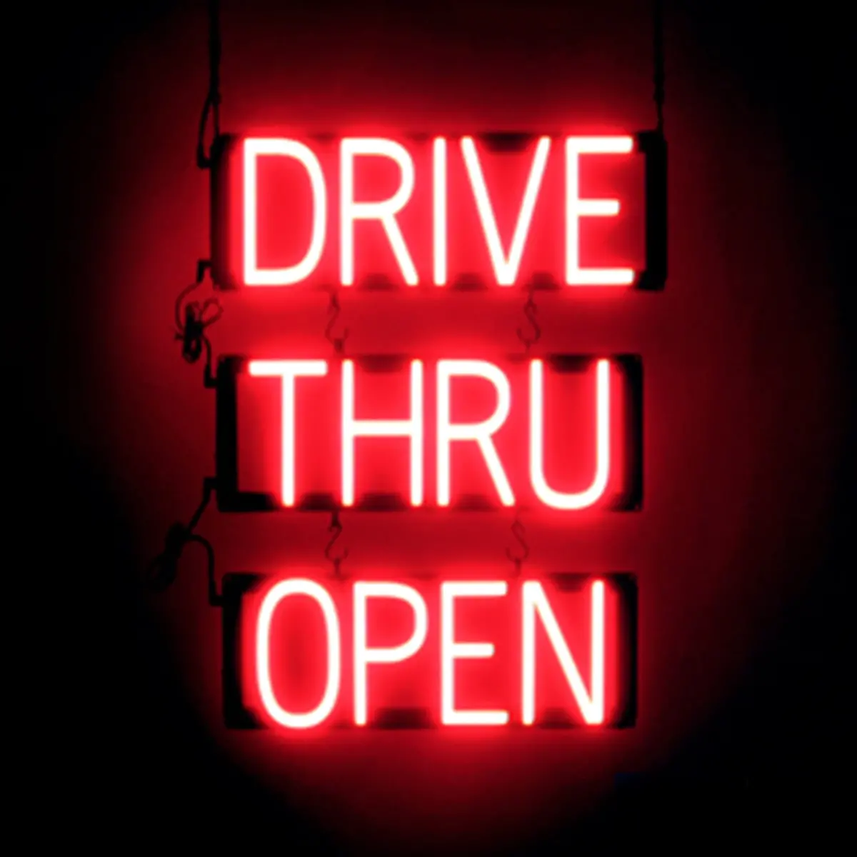 Spellbrite "Drive Thru Open" Neon Led Sign 1