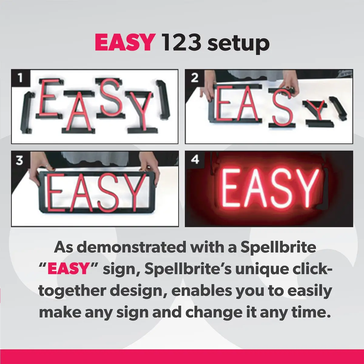 Spellbrite "Open/Closed" Neon Led Sign 4