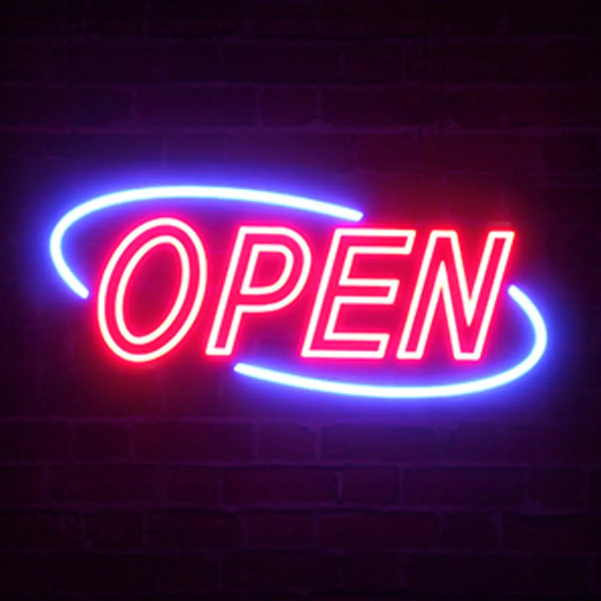 Neon Led "Open" Sign 1