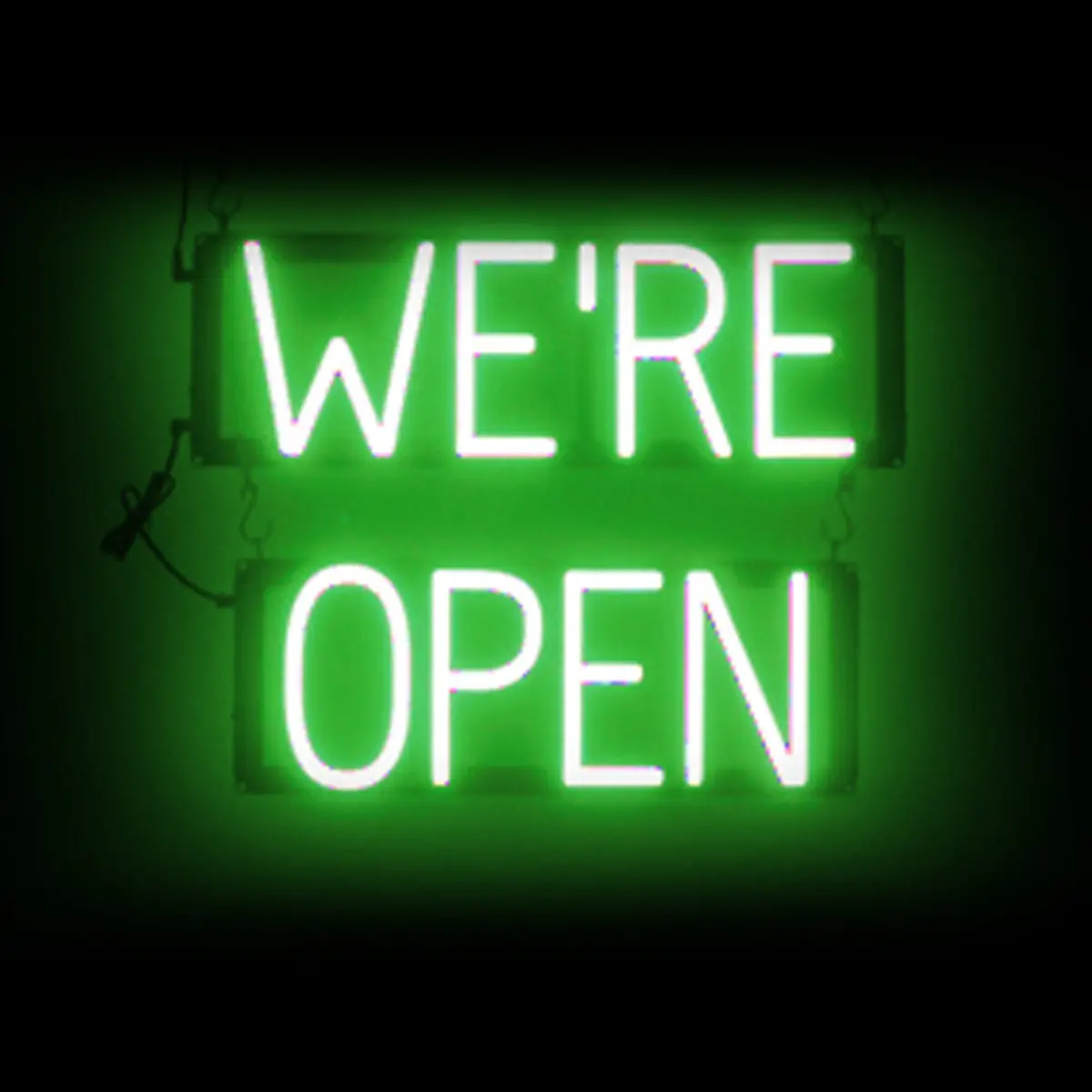 Spellbrite "We're Open" Neon Led Sign 1