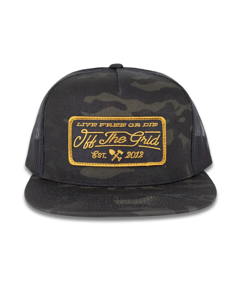 Stamped Snapback Hat 2
