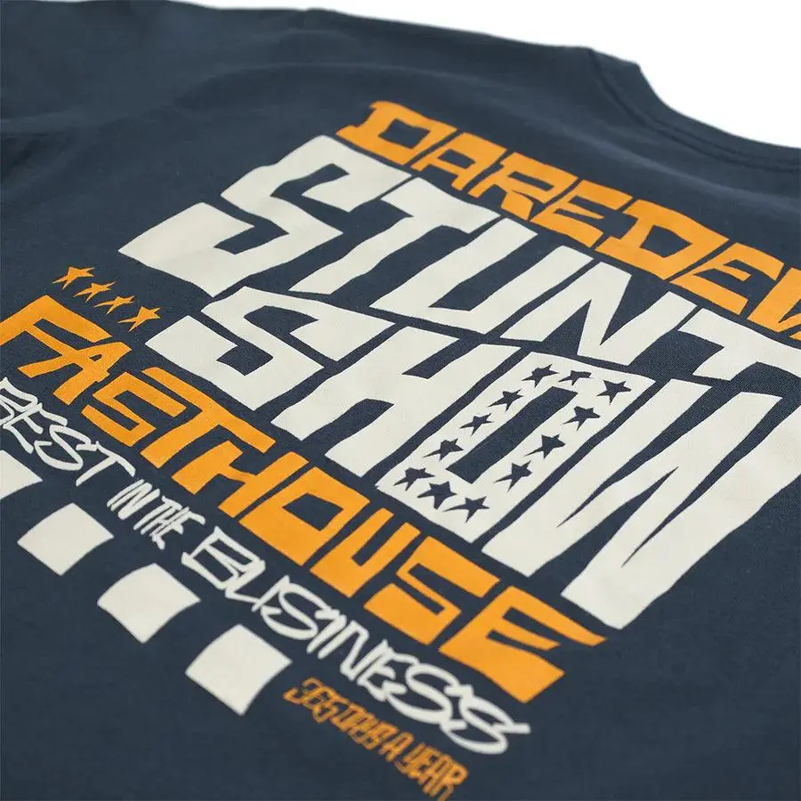 Stunt Show Ss Tee - Indigo 3